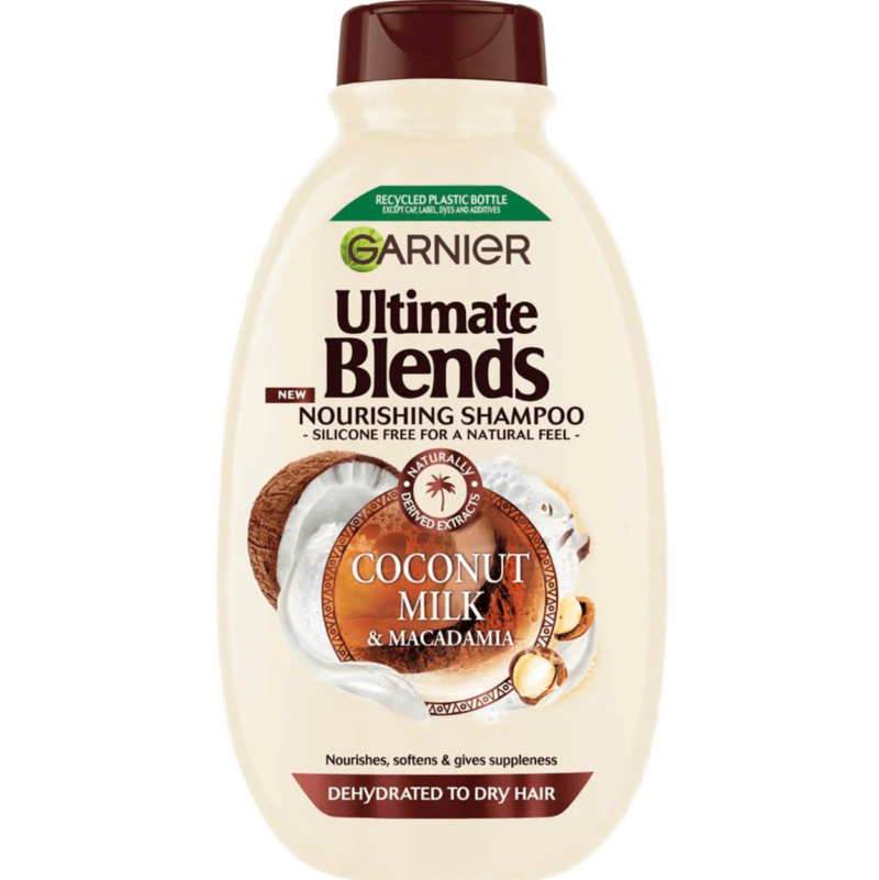 GARNIER ULTIMATE BLENDS SHAMPOO - COCONUT MILK 400ML